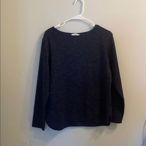small navy blue H&M sweater